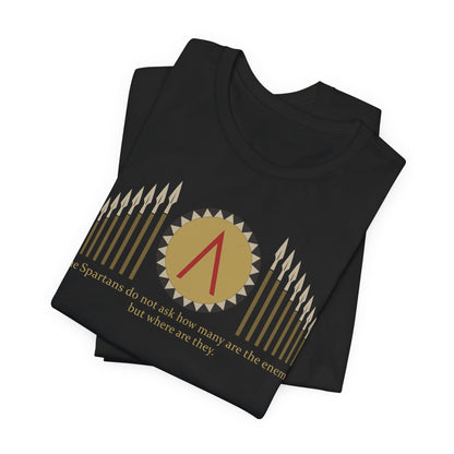 Spartans Plutarch Quote T-Shirt