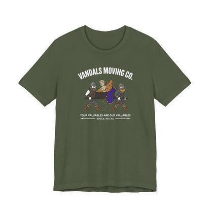 Military Green / S Vandals Moving Co. T-Shirt