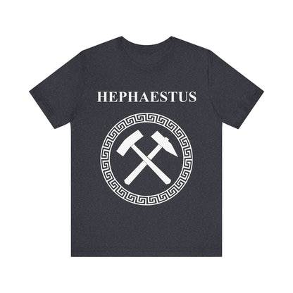 Hephaestus Greek God of Fire Smithing and Crafting T-shirt