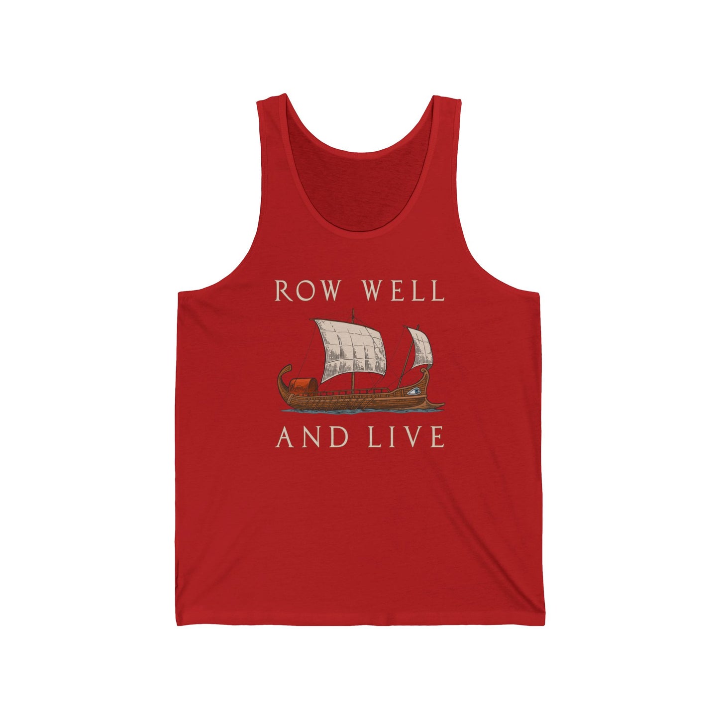 Row Well and Live Ben-Hur Tank Top