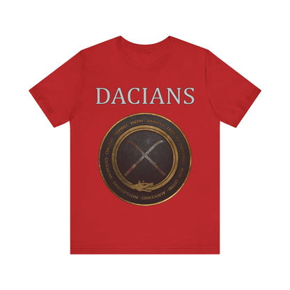 Dacia - Ancient Dacian Tribes - Draco and Falx Symbol T-Shirt