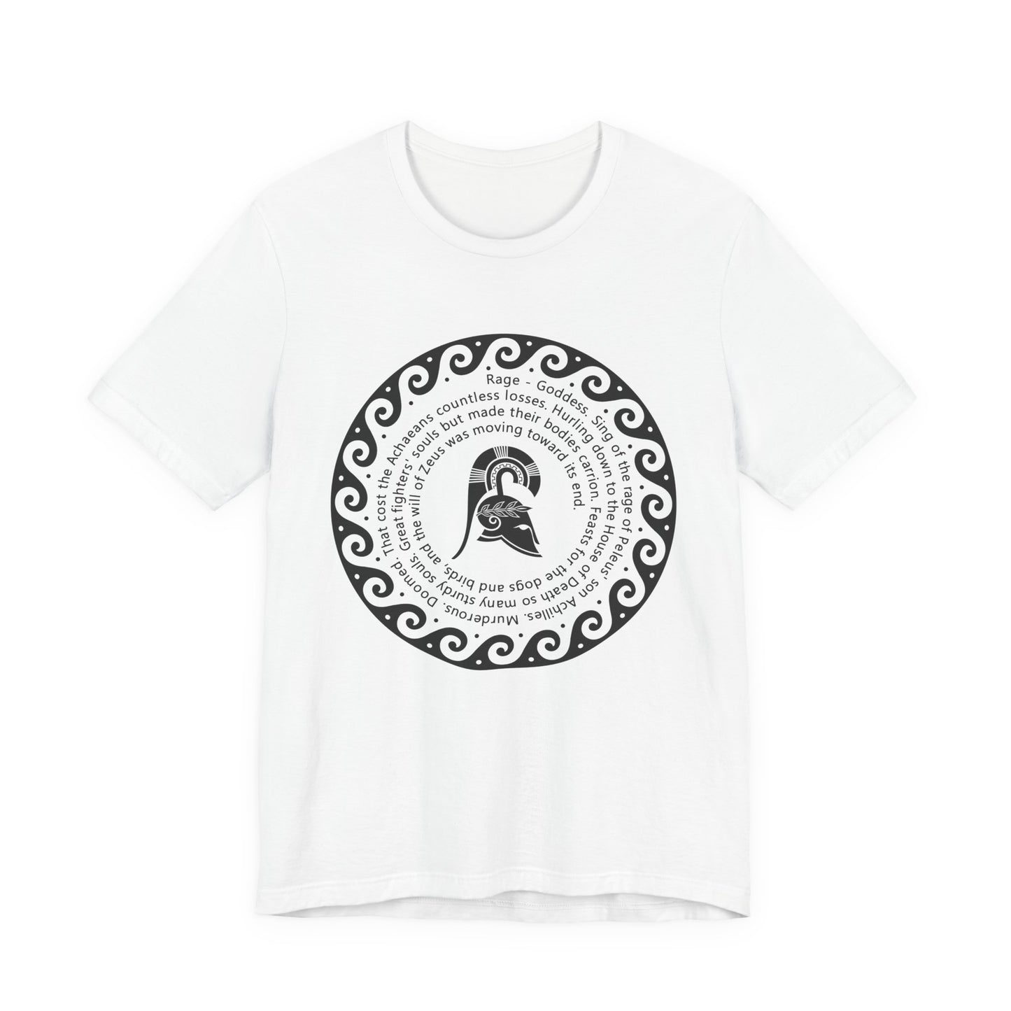 The Iliad Rage of Achilles T-Shirt