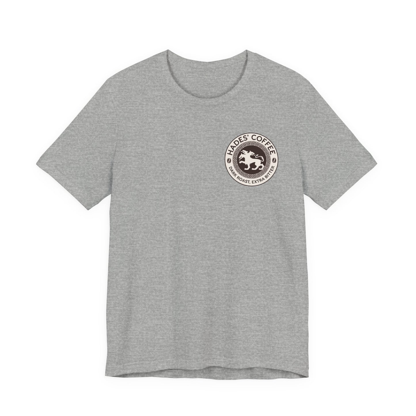 Hades Coffee - Funny Greek Mythology Double Sided T-Shirt