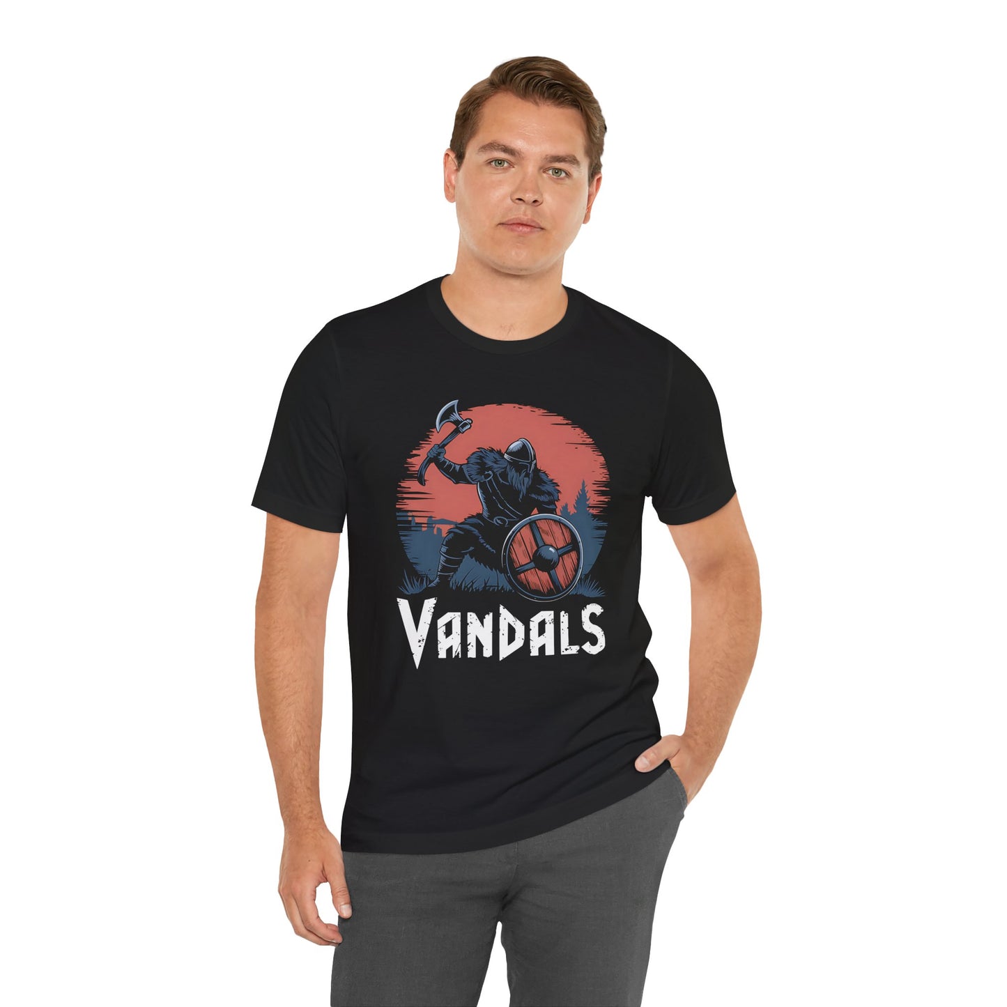 Vandals Warrior - Dark Ages History - Kingdom of the Vandals T-shirt