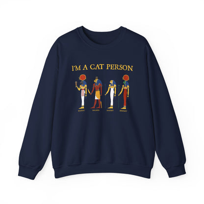 I'm a Cat Person Sweatshirt