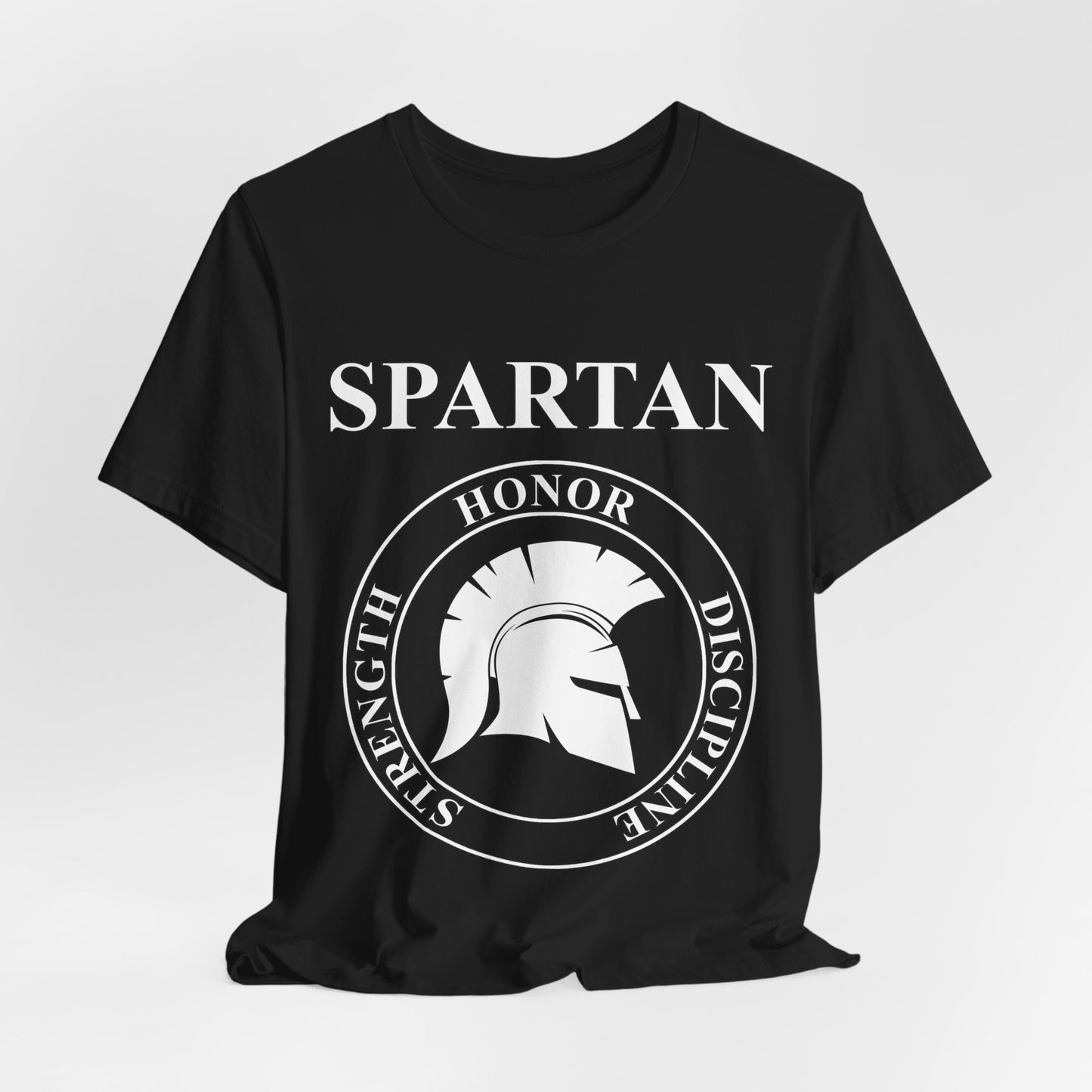 Spartan Warrior Virtues of Sparta Helmet T-shirt