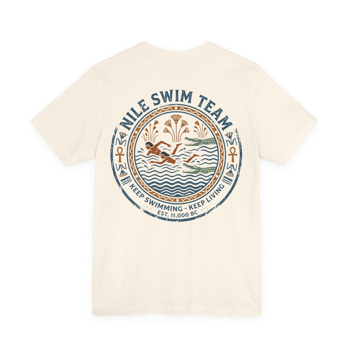Nile Swim Team Double Sided T-Shirt
