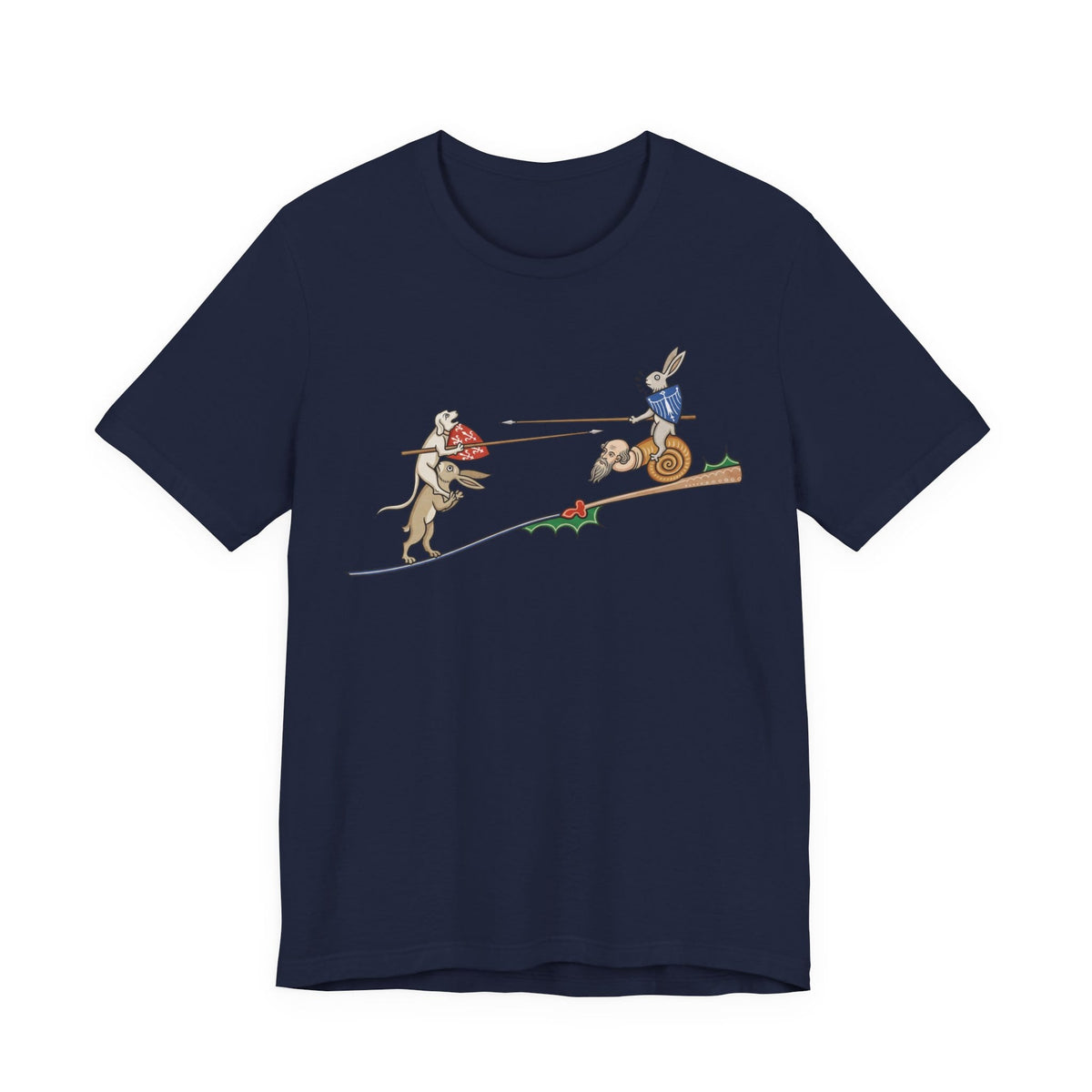 Navy / S Medieval Marginalia T-Shirt
