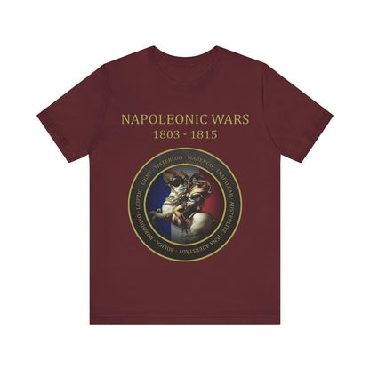 Napoleonic Wars - Battles of Napoleon Bonaparte T-Shirt