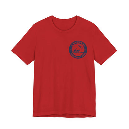Red / S Chicxulub Astronomy Club Double Sided T-Shirt