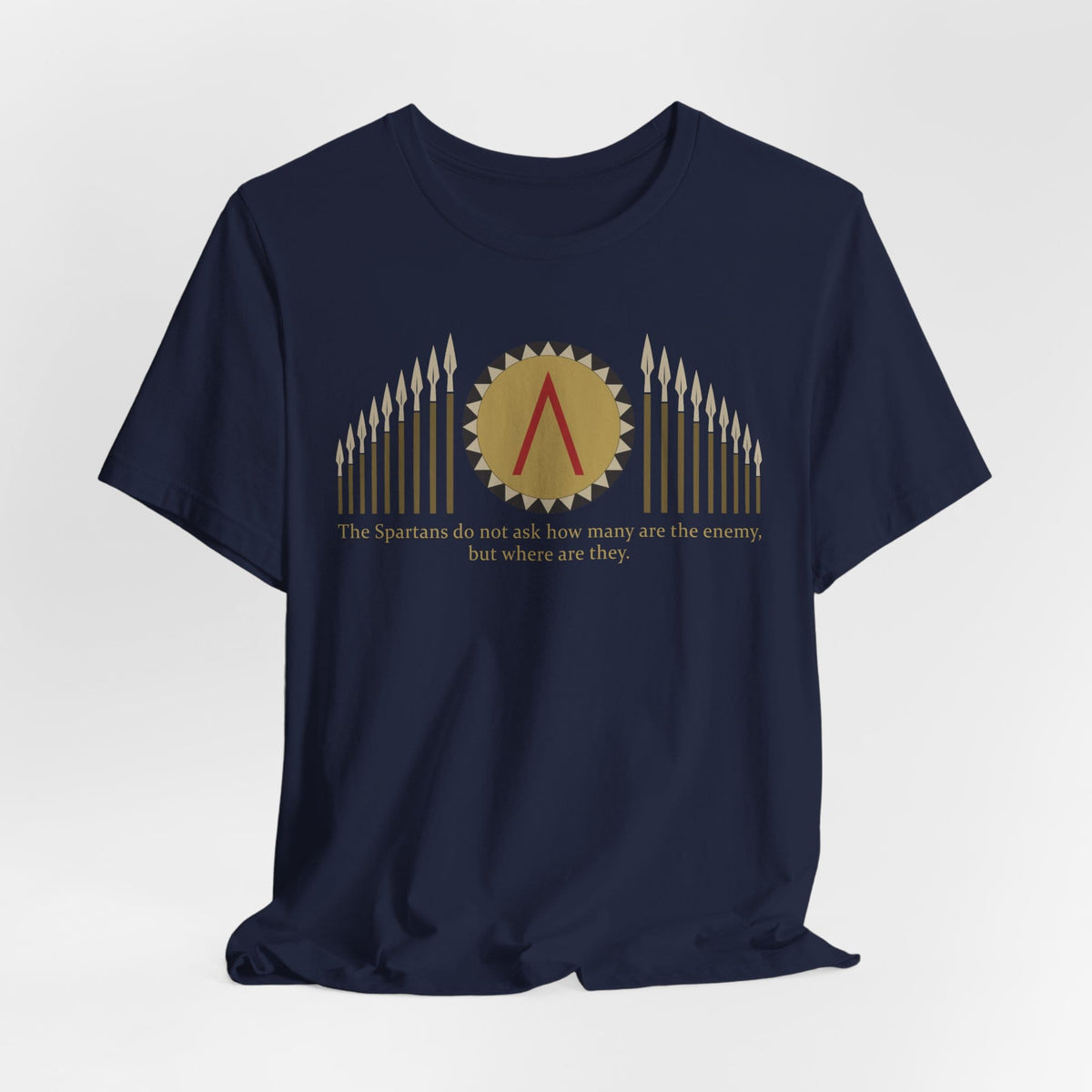 Spartans Plutarch Quote T-Shirt