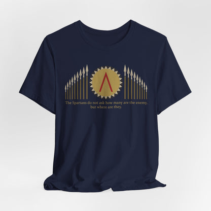Spartans Plutarch Quote T-Shirt