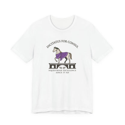 Caligula's Horse - Incitatus for Consul T-Shirt