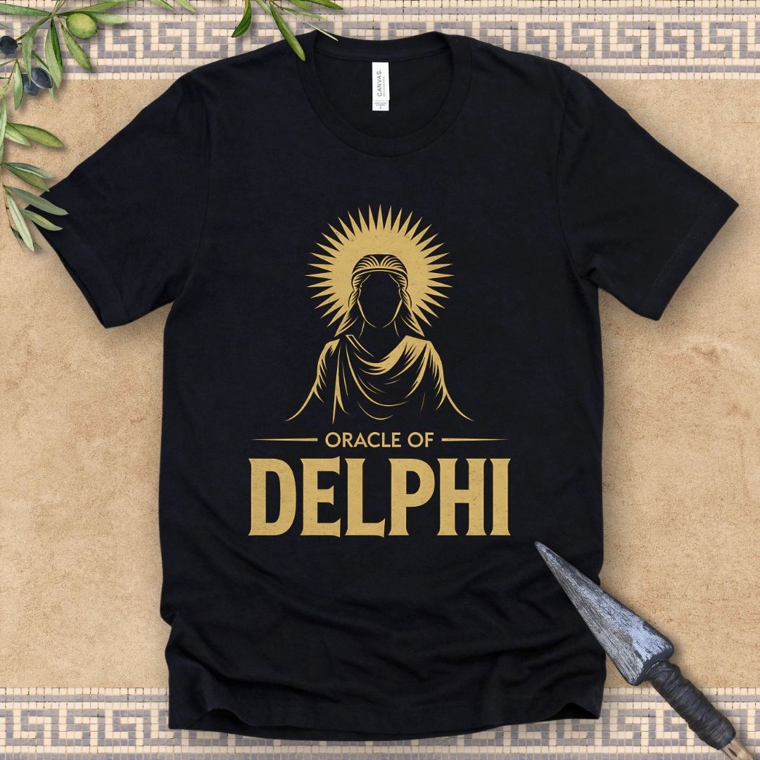 Oracle of Delphi - High Priestess of Apollo - The Pythia T-shirt