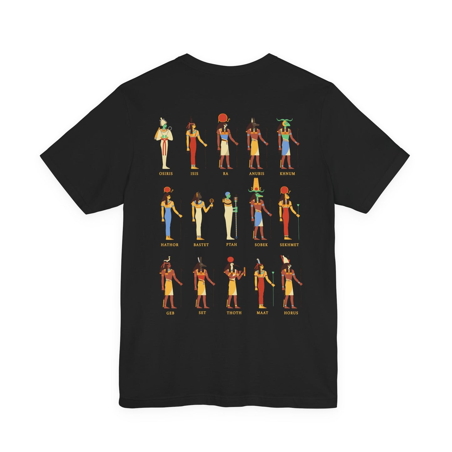 Egyptian Gods Double Sided T-Shirt