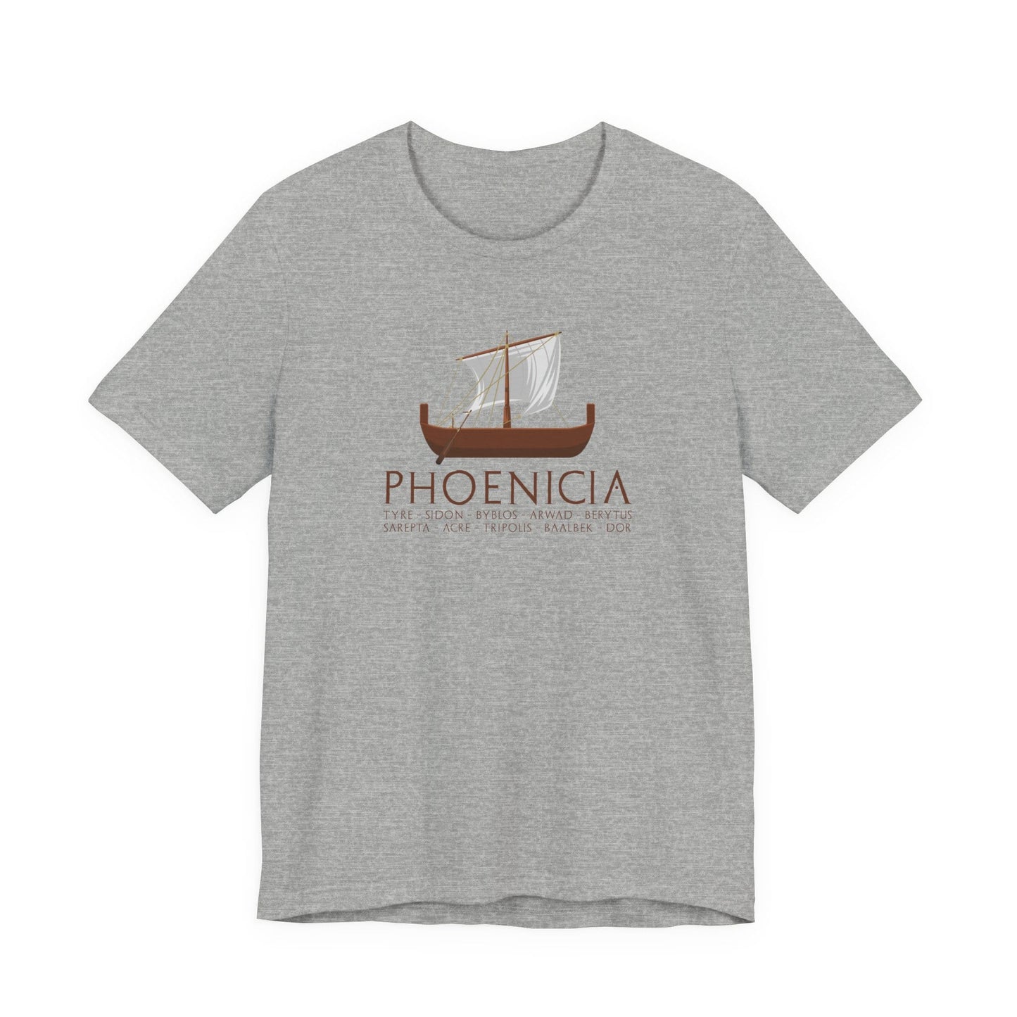 Ancient Phoenicia Cities T-Shirt