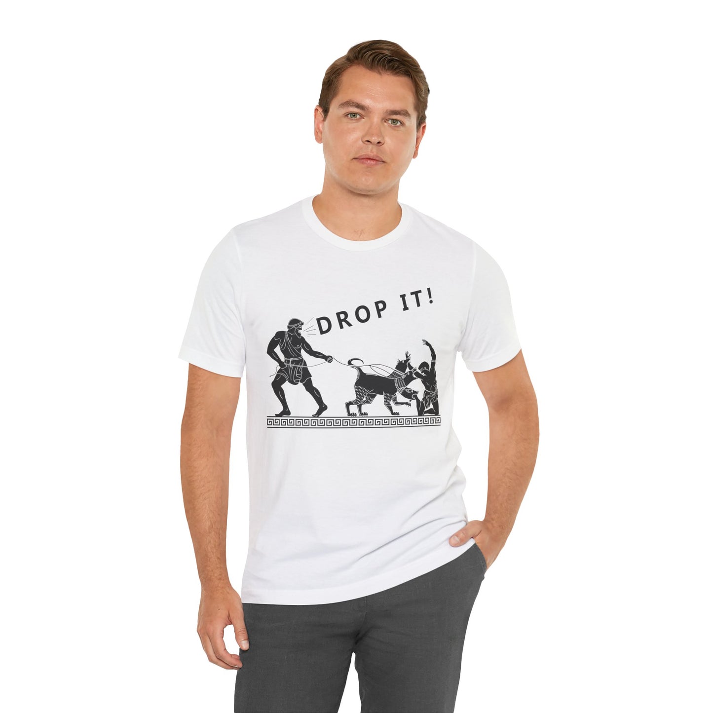 DROP IT! Hades and Cerberus T-Shirt