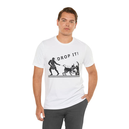 DROP IT! Hades and Cerberus T-Shirt