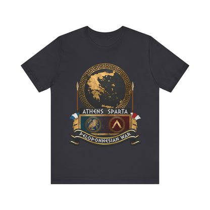 Peloponnesian War Athens vs Sparta T-Shirt