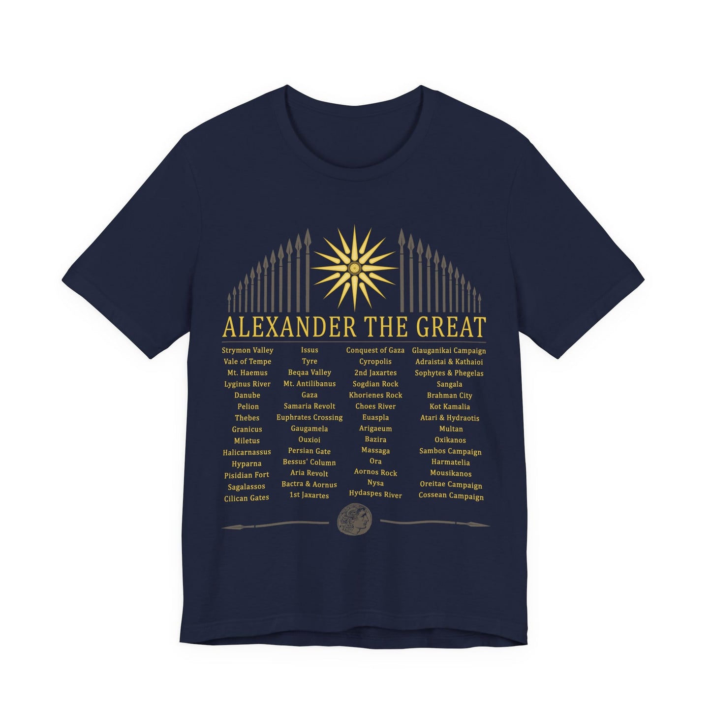 Alexander Campaign and Battles T-Shirt