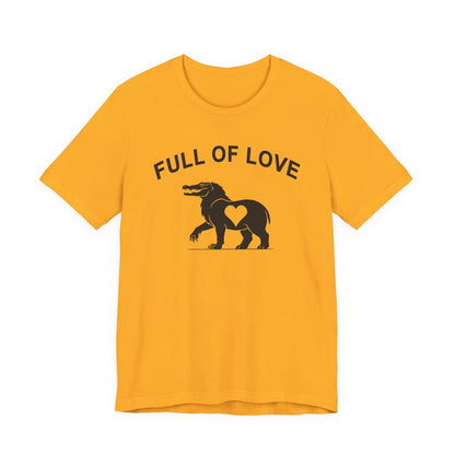 Gold / S Full of Love Ammit T-Shirt