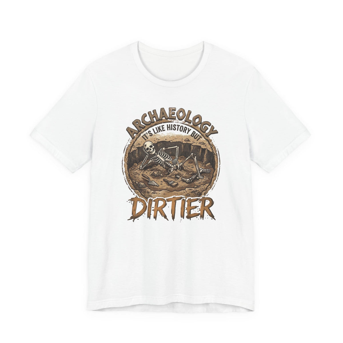 White / S Dirty Archaeology T-Shirt