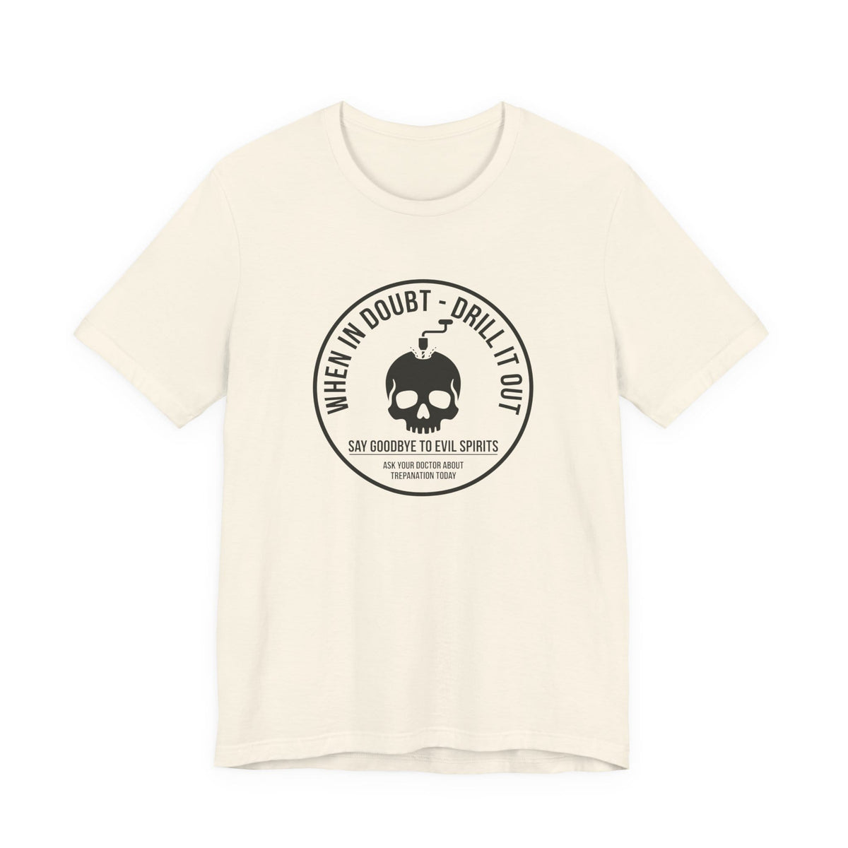 Natural / S Trepanation T-Shirt