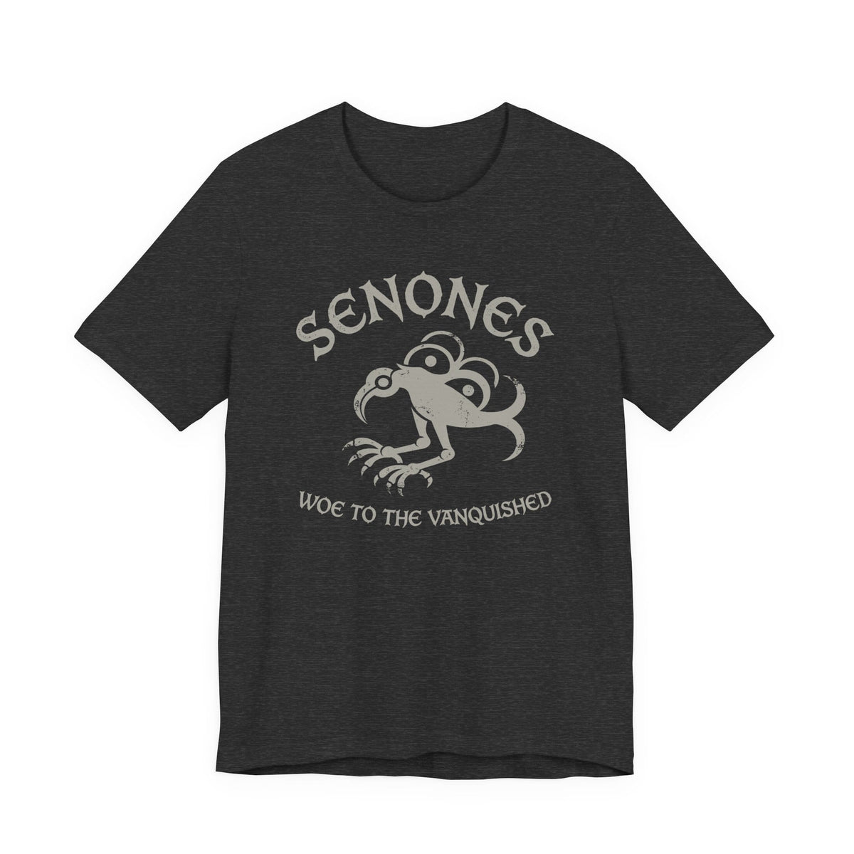 Dark Grey Heather / S Senones Gallic Tribe T-Shirt