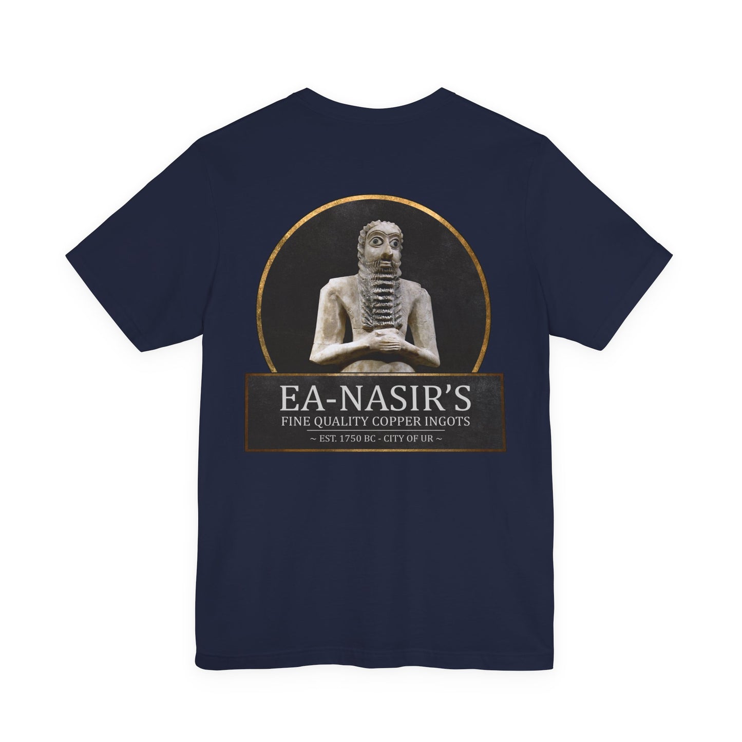 Ea-Nasir's Fine Quality Copper Ingots - Double Sided T-Shirt