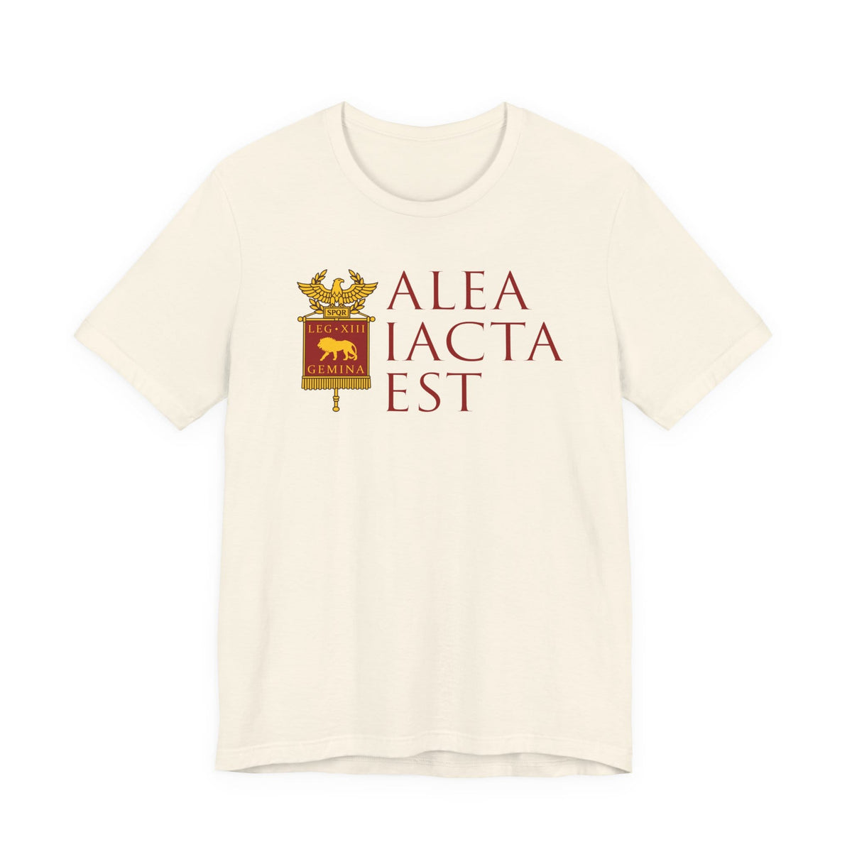 Natural / S Alea Iacta Est T-Shirt