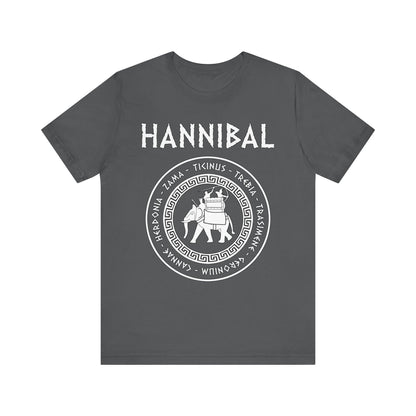 Hannibal Barca 2nd Punic War Battles War Elephant Symbol T-Shirt