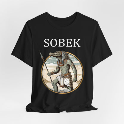 Sobek Egyptian God of the Nile and Crocodiles T-Shirt