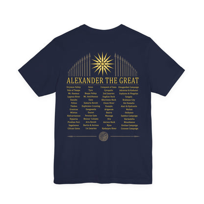 Alexander the Great Campaigns T-Shirt