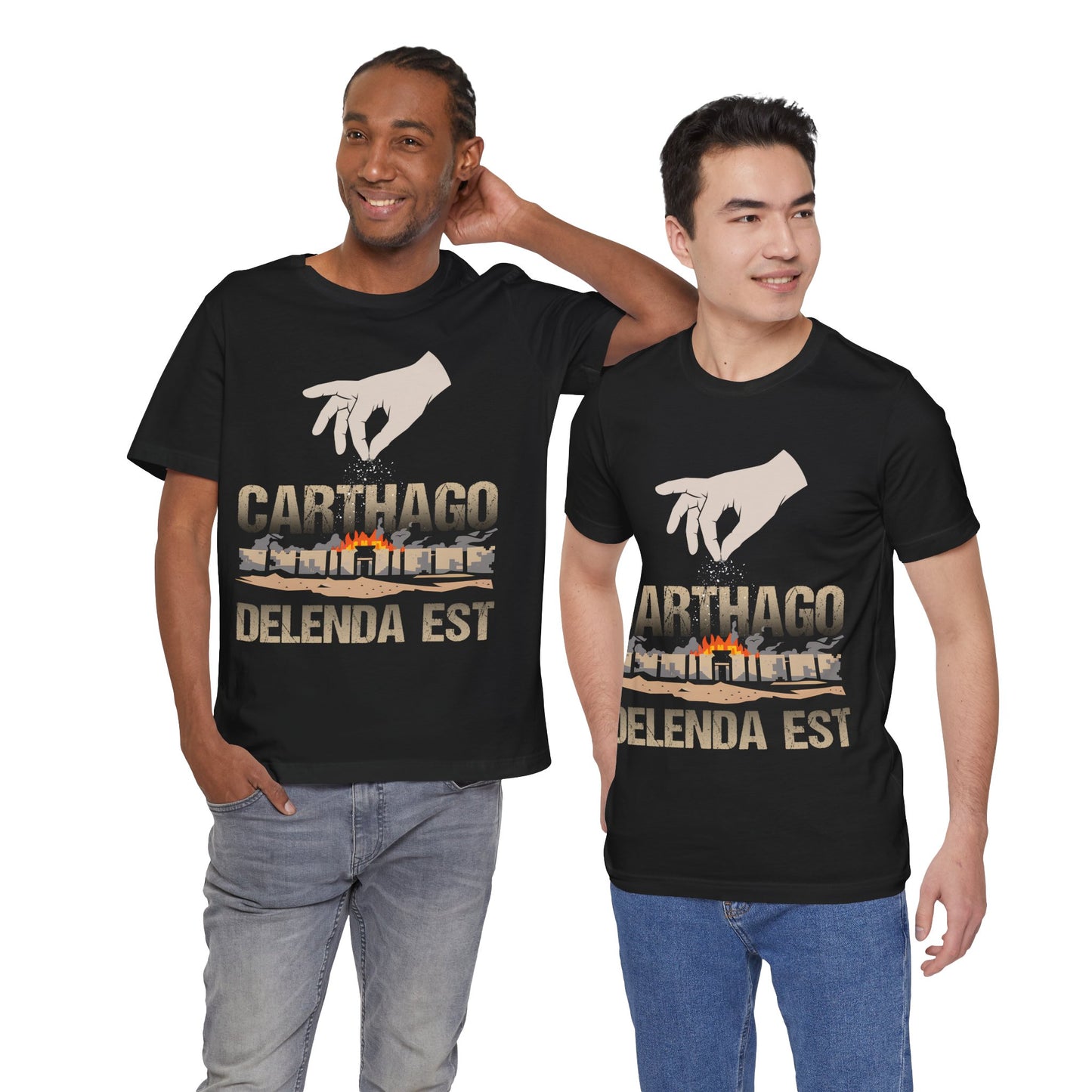 Carthago Delenda Est - Salting of Carthage T-Shirt