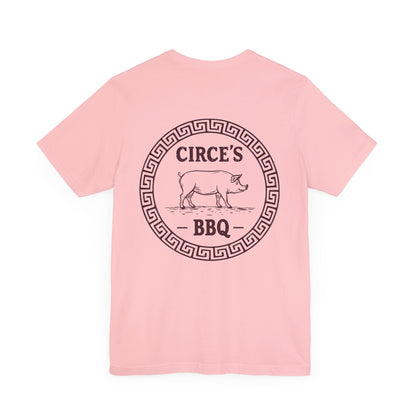 Circe's BBQ - Funny Greek Mythology Double Sided T-Shirt