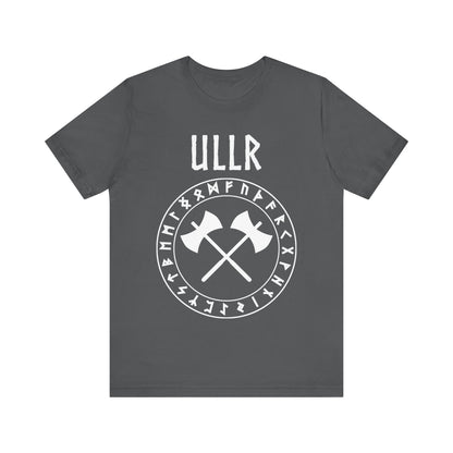 Ullr Norse God with Runes T-shirt