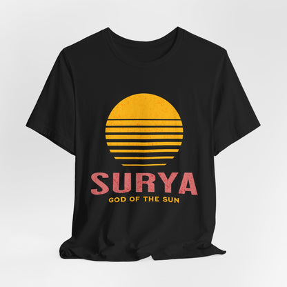 Surya God of the Sun - Hindu Mythology and Hinduism T-shirt