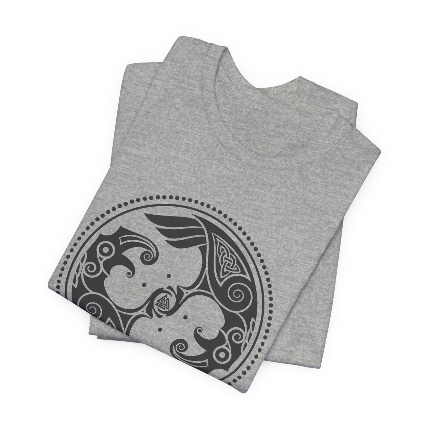 Huginn and Muninn Ravens of Odin - Norse Mythology T-Shirt