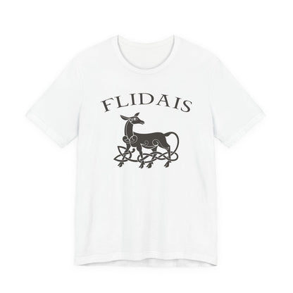 White / S Flidais Celtic Goddess T-Shirt