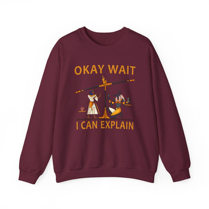 Maroon / S Weighing of the Heart Sweatshirt