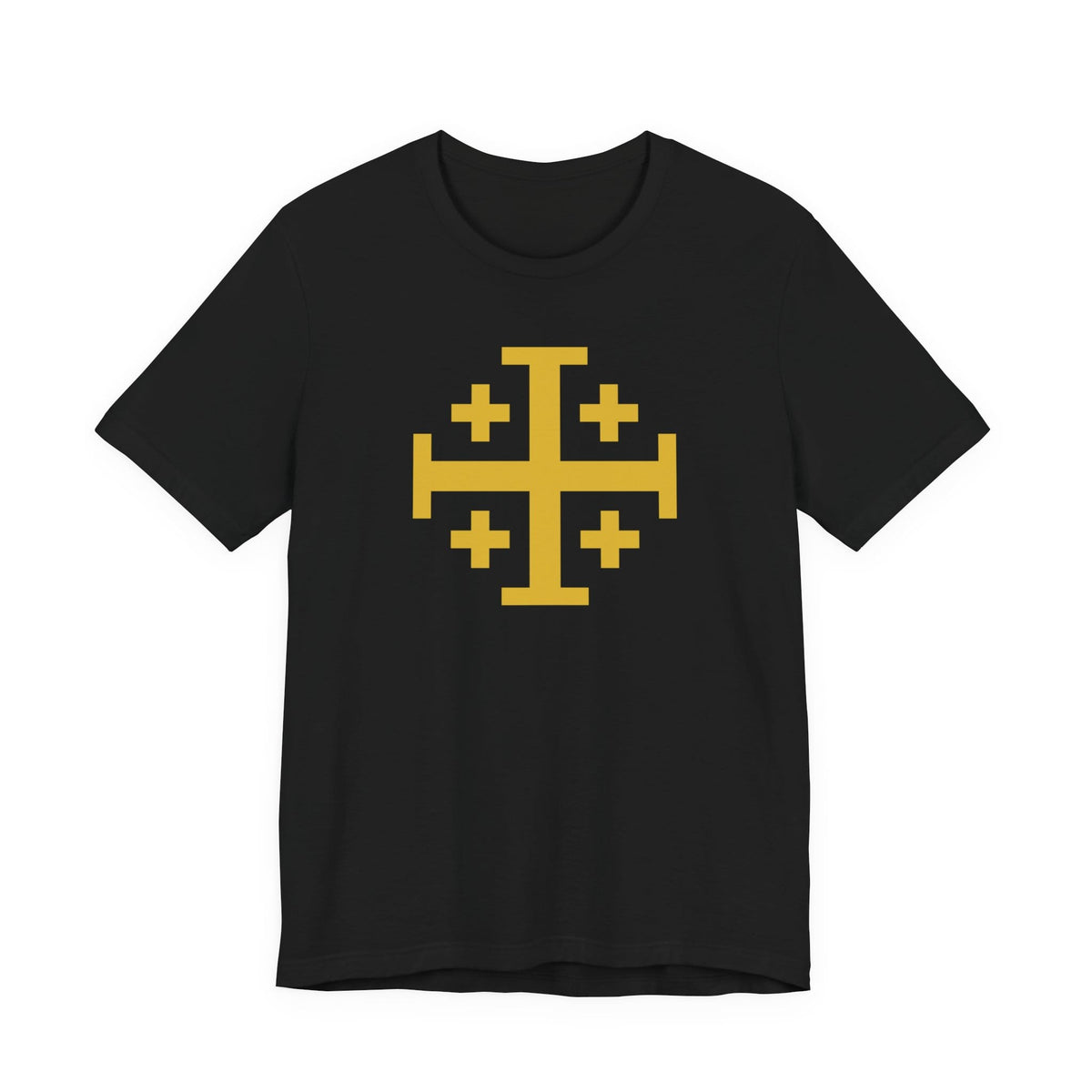 Black / S Jerusalem Cross T-Shirt