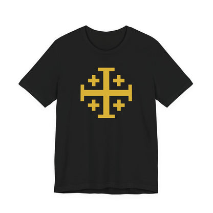 Black / S Jerusalem Cross T-Shirt