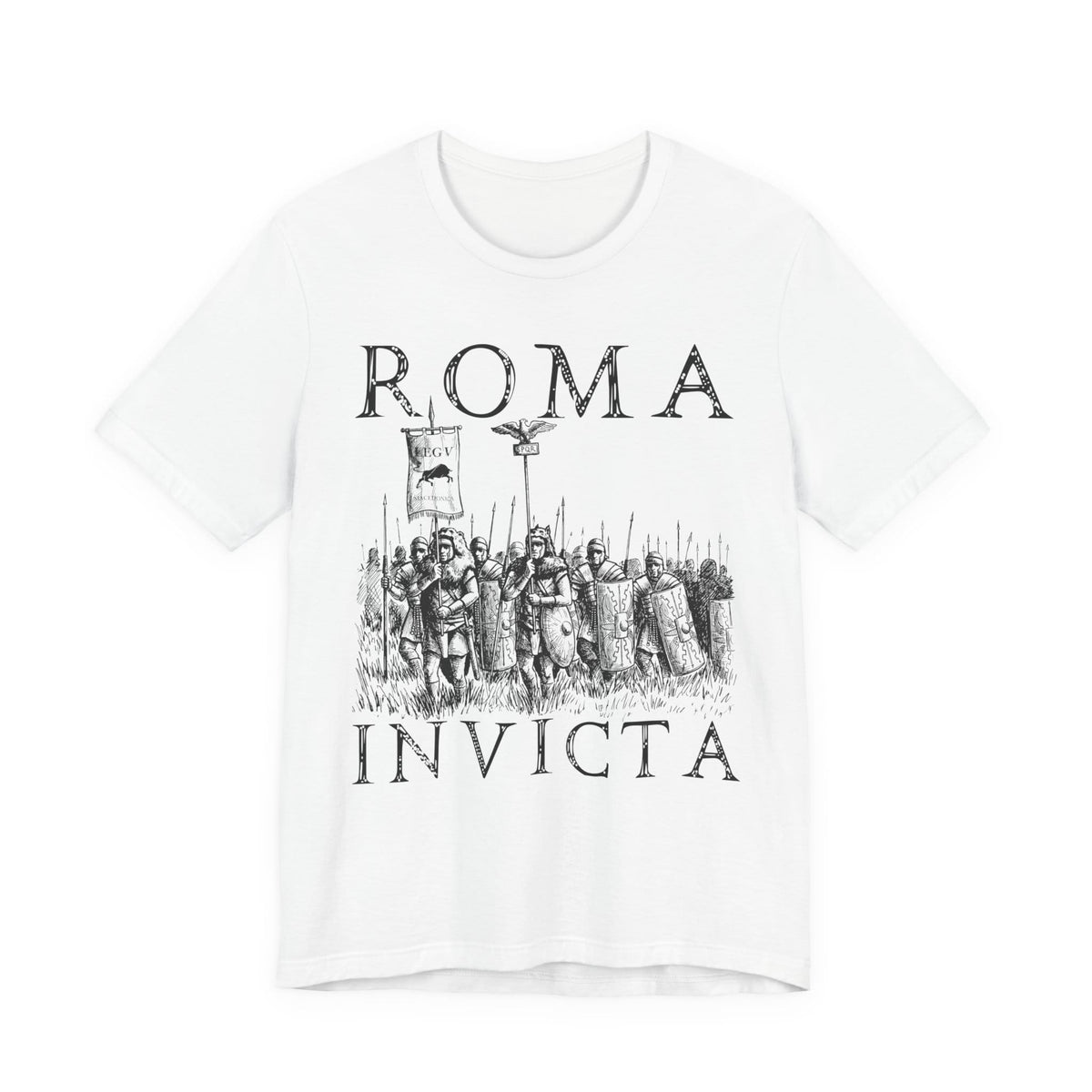 White / S Roma Invicta Legion March T-Shirt