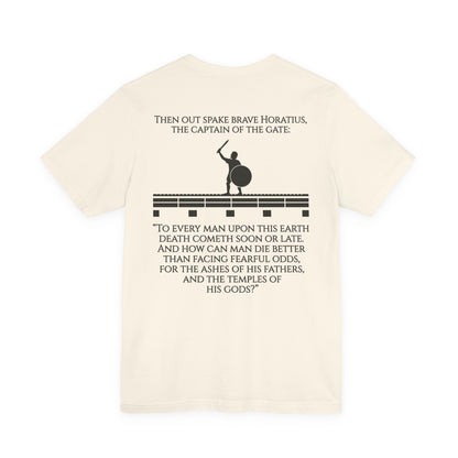 Horatius at the Bridge Double Sided T-Shirt