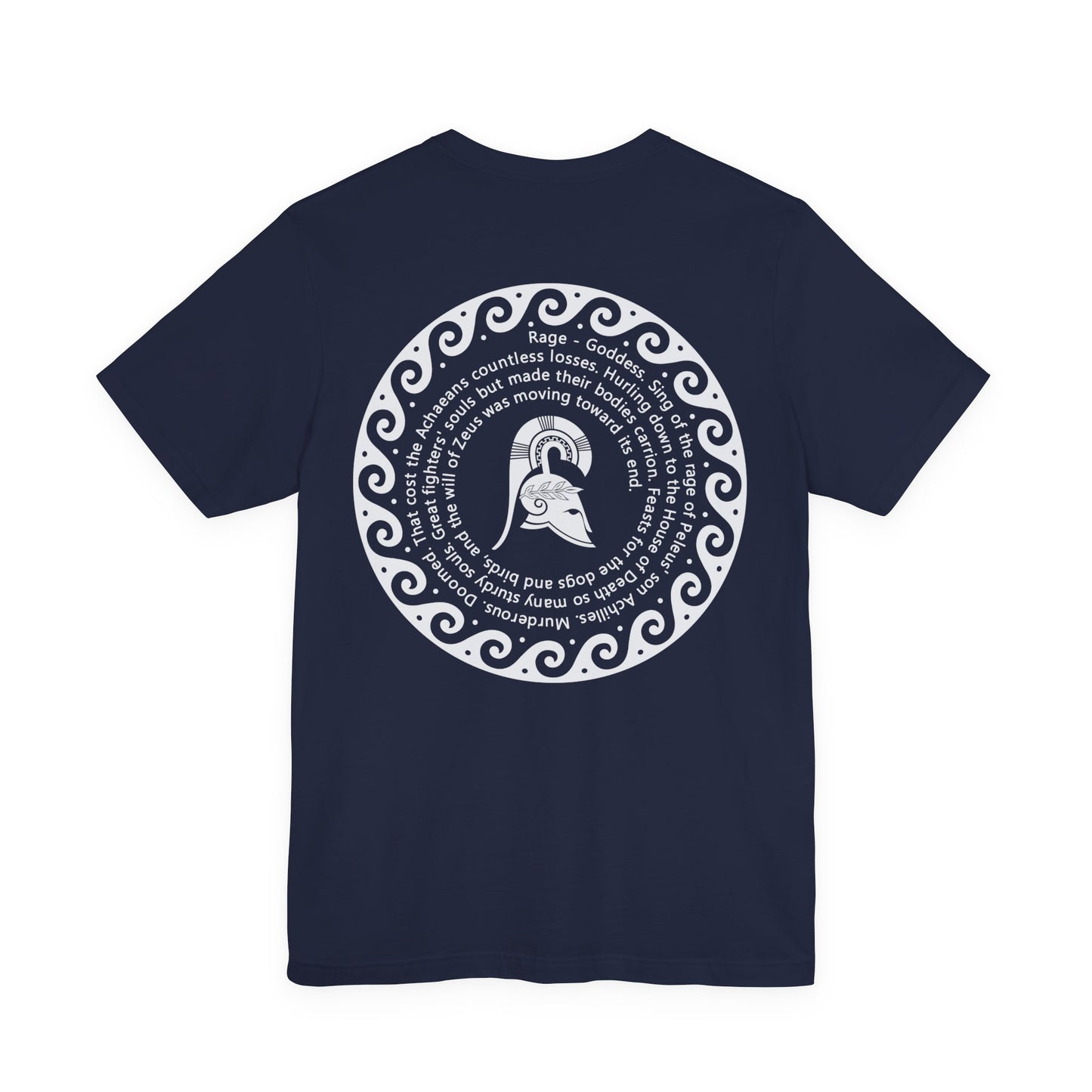 The Iliad - Double Sided T-Shirt