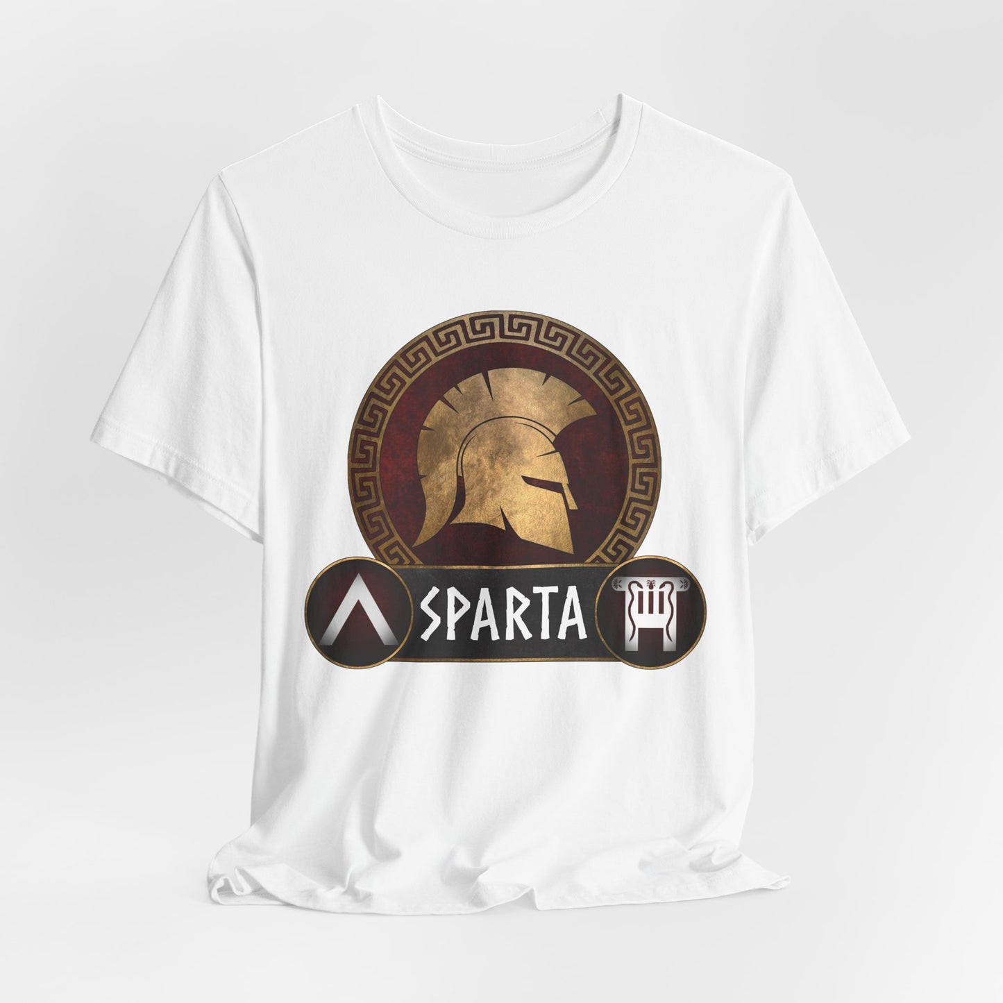 Sparta - Spartan Helmet and Shields T-Shirt