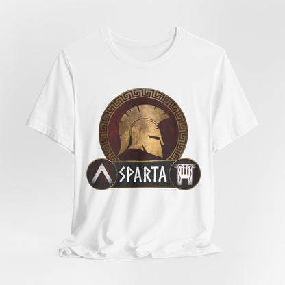 Sparta - Spartan Helmet and Shields T-Shirt