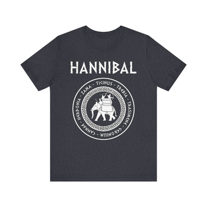 Hannibal Barca 2nd Punic War Battles War Elephant Symbol T-Shirt
