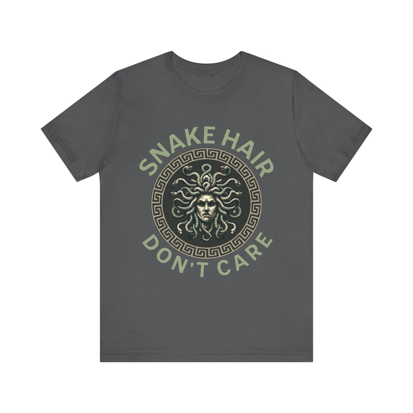 Snake Hair Don't Care Medusa T-Shirt