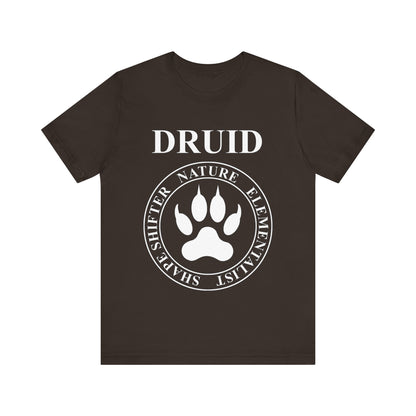 Druid Fantasy RPG Class Shapeshifter Mark of the Wild T-Shirt